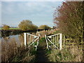 A pinch stile on the New River Ancholme