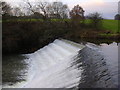 Weir, River Irwell at Burrs, Bury