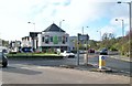 The junction of the Bann Road and Dublin Road at Castlewellan