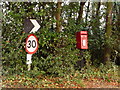 Burgate: postbox № SP6 114, Fryern Court