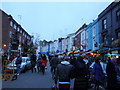 Coloured buildings on Portobello Road #2