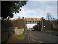 Railway bridge over Burringham Road