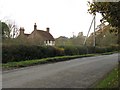 Moieties farmhouse on the road north to Rushlake Green