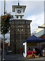 The old clock tower in the new market place