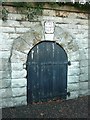 Entrance to fire sump, Cleveland Walk, Bath