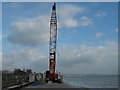 Crane on Dymchurch Seafront (2)