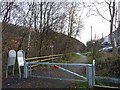 SO1603 : Former railway track, Hollybush by Robin Drayton