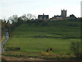 Looking up towards Alkborough