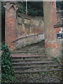 Steps up to Farnham Castle