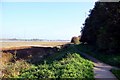 Footpath beside the Wyre estuary