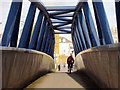 Footbridge over railway