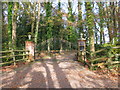 Entrance to Hazelwood Farm