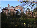 House with large archway