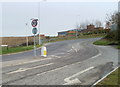 Hartridge Farm Road viewed from the edge of Ringland Way, Newport