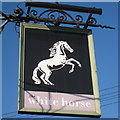 The White Horse sign