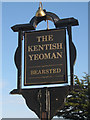 The Kentish Yeoman sign