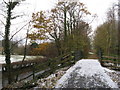 Cycle path near Llanfoist