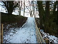 Rejoining the disused railway line to Scarborough