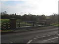 Eastern parapet of Fishburn Bridge County Durham