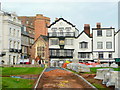 SX9292 : Exeter Cathedral Close by Jonathan Billinger