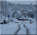 Snowy morning in Bolsover