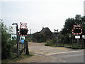 Level crossing in Quayside