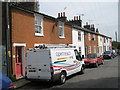 Van in Deben Road