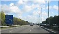 M4 approaching junction 6