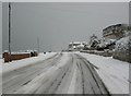 Southbourne Cliff Road, snowscene