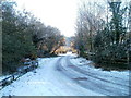 Iron Bridge Road south of the A470