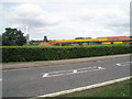 Petrol station as seen from the A144