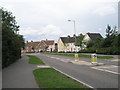 Approaching the junction of Roman Way and Holmere Drive