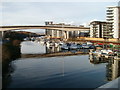 A4055 bridge viewed from Pont y Werin