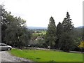 Broneirion - view from the summerhouse