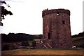 NX8155 : Orchardton Tower near Palnackie, Dumfries and Galloway by nick macneill