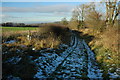 SO9919 : Track near Castle Barn Farm by Philip Halling