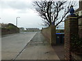 Approaching the junction of Falmer Avenue and Marine Drive