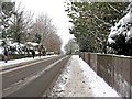 Epsom Road (A246) looking towards Guildford town centre