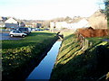 Drainage channel alongside A48, Ringland, Newport