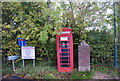 Telephone box, Wyck Lane, Wood