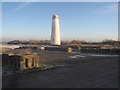 Leasowe lighthouse across the car park