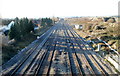 South Wales main line from Spytty Road bridge, Newport