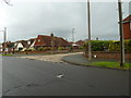 Looking back towards the junction of  Cowdray Drive and Alinora Crescent