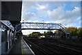 Footbridge, Newington Station