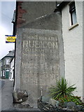SD2187 : Old advertisement, Church Street, Broughton in Furness by Alexander P Kapp