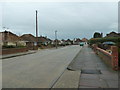 Looking southwards in Southsea Avenue