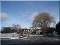 A snowy Gate Burton