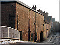 Newark: Mill Lane from the bridge