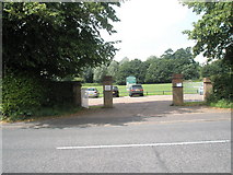 TM2750 : Entrance to Melton Playing Fields by Basher Eyre
