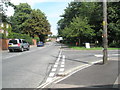 Junction of Dock Lane and  Melton Hill